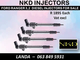 FORD RANGER 2.2 INJECTORS ON EXCHANGE