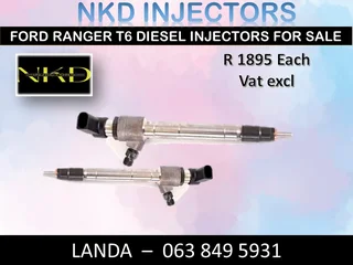 DISCOVERY TDV 6 INJECTORS ON EXCHANGE