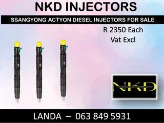 ISUZU 4JK1- DMAX- DTEQ INJECTORS ON EXCHANGE