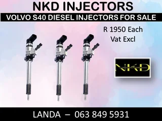 Volvo S40 Injectors New On Exchange