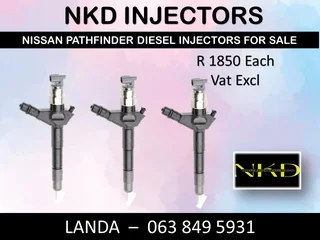 Nissan Pathfinder Yd25 Injectors New On Exchange