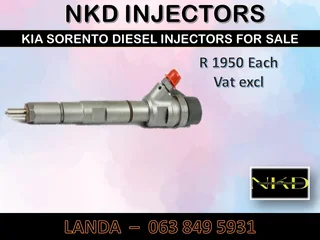 DISCOVERY TDV8 INJECTORS NEW ON EXCHANGE