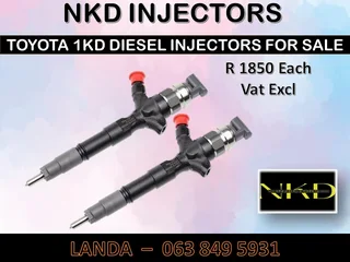 DISCOVERY TDV8 INJECTORS NEW ON EXCHANGE