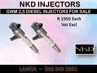 DISCOVERY TDV8 INJECTORS NEW ON EXCHANGE