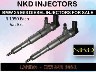 DISCOVERY TDV8 INJECTORS NEW ON EXCHANGE
