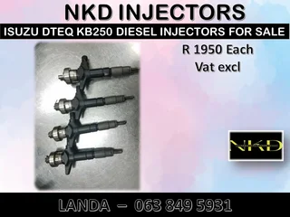 GWM 2.5L INJECTORS NEW ON EXCHANGE