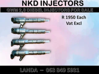 GWM 2.0 INJECTORS NEW ON EXCHANGE