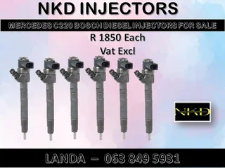 ISUZU DTEQ KB250 INJECTORS NEW ON EXCHANGE