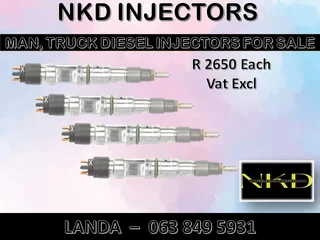 GWM 2.8L INJECTORS NEW ON EXCHANGE