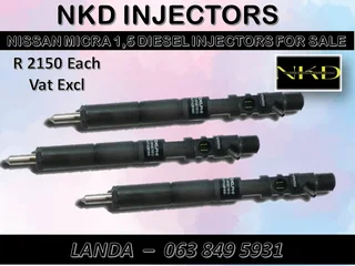 GWM 2.8L INJECTORS NEW ON EXCHANGE