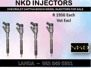 GWM 2.8L INJECTORS NEW ON EXCHANGE