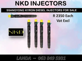 VOLKSWAGEN POLO 1.6 INJECTORS NEW ON EXCHANGE