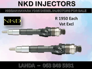 RENAULT DUSTER INJECTORS NEW ON EXCHANGE