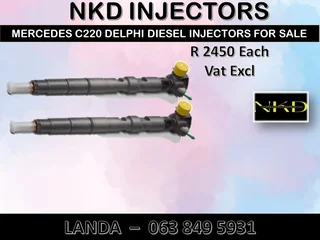 Mercedes C220 Injectors New On Exchange