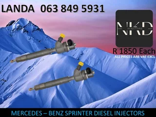 Mercedes Benz Sprinter Diesel Injectors For Sale Or Recon With Warranty