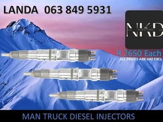 Man Truck Diesel Injectors For Sale Or Recon With Warranty