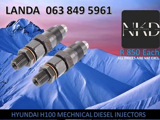 Hyundai H100 Diesel Injectors For Sale Or Recon With Warranty