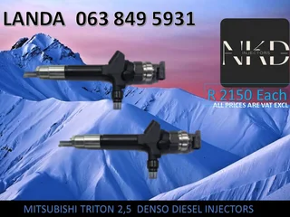 Mitsubishi Triton 2.5 Diesel Injectors For Sale Or Recon With Warranty