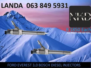 Ford Everest 3.0/bt50 Diesel Injectors For Sale Or Recon With Warranty
