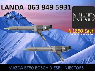 Mazda Bt50 Diesel Injectors For Sale Or Recon With Warranty