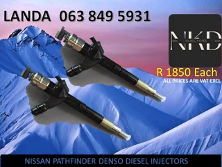 Nissan Pathfinder Diesel Injectors For Sale Or Recon With Warranty