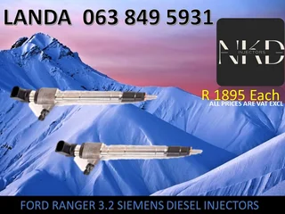 Ford Ranger 3.2 Diesel Injectors For Sale Or Recon With Warranty