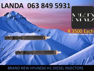 Brand New Hyundai H1 Diesel Injectors For Sale With Warranty