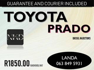 Toyota Prado Injectors For Sale And Recon