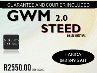 Gwm 2.0 Steed Injectors For Sale And Recon