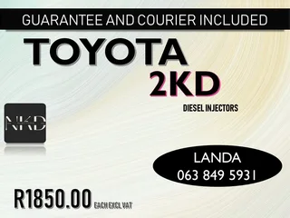 TATA 3.0 INJECTORS FOR SALE AND RECON