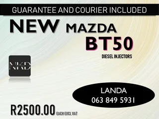 Mazda Bt50 New Injectors For Sale