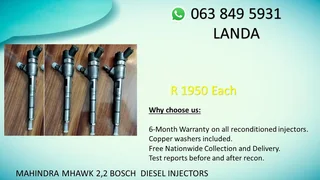 TOYOTA PRADO DIESEL FUEL INJECTORS