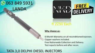 KIA SORENTO DIESEL FUEL INJECTORS