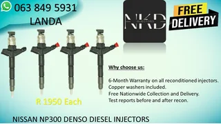 MAHINDRA SCORPIO DIESEL FUEL INJECTORS