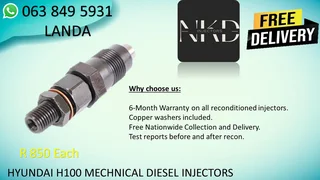 NISSAN NP300 DIESEL FUEL INJECTORS