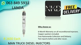 NISSAN NP300 DIESEL FUEL INJECTORS