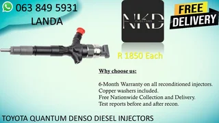 NISSAN NP300 DIESEL FUEL INJECTORS