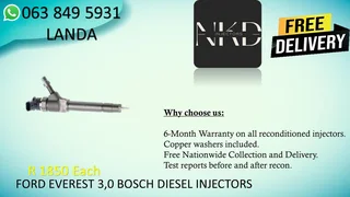 NISSAN NP300 DIESEL FUEL INJECTORS