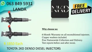 FORD EVEREST 3.0/BT50 DIESEL FUEL INJECTORS