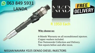 FORD EVEREST 3.0/BT50 DIESEL FUEL INJECTORS