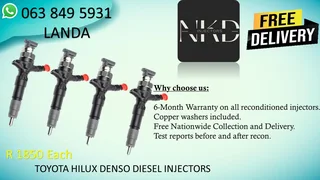 FORD EVEREST 3.0/BT50 DIESEL FUEL INJECTORS