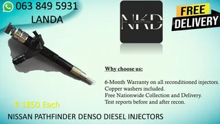 HYUNDAI TERRACAN 2.9 DIESEL FUEL INJECTORS