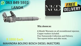 GWM 2.8 DIESEL FUEL INJECTORS