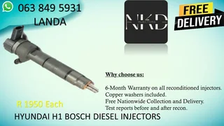 GWM 2.8 DIESEL FUEL INJECTORS