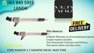 ISUZU DTEQ KB250 DIESEL FUEL INJECTORS