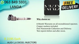 FORD RANGER 2.2 DIESEL FUEL INJECTORS