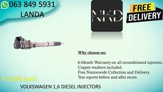 FORD RANGER 2.2 DIESEL FUEL INJECTORS