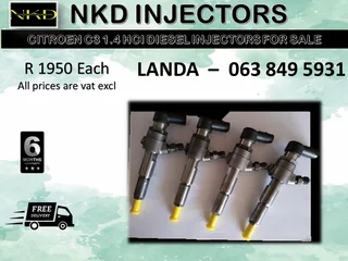 Citroen C3 1.4 Hdi Fuel Injectors For Sale