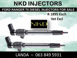 Ford Ranger T6 Fuel Injectors For Sale