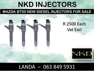 Mazda Bt50 Brand New Fuel Injectors For Sale